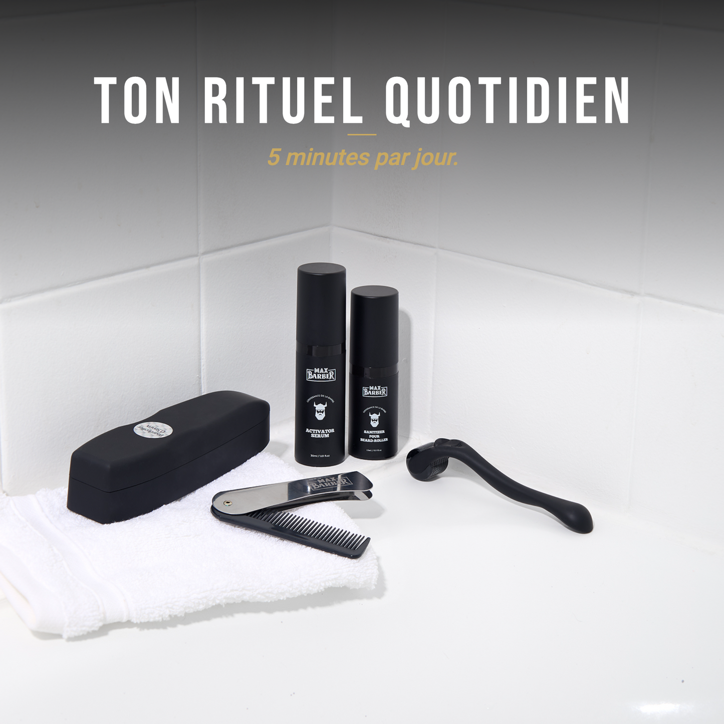 Coffret Viking | Kit Professionnel Pousse Barbe