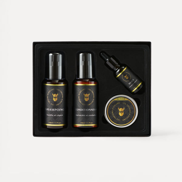 Coffret Barbe Homme 4-en-1 | Les Trésors d'Asgard