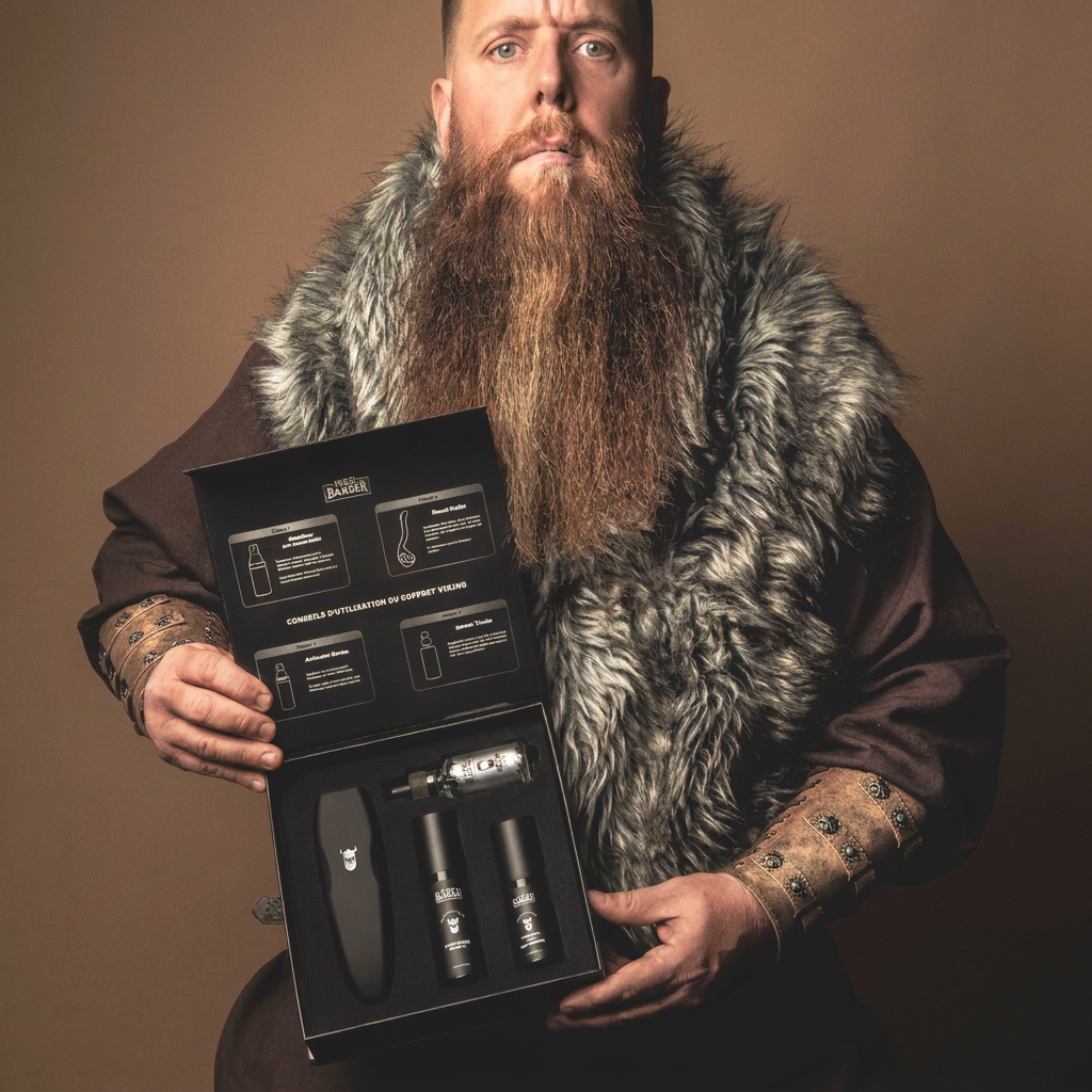 Kit Pousse Barbe Complet | Coffret Viking