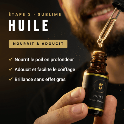 Coffret Soin Barbe Homme Complet 4-en-1 | Les Trésors d'Asgard