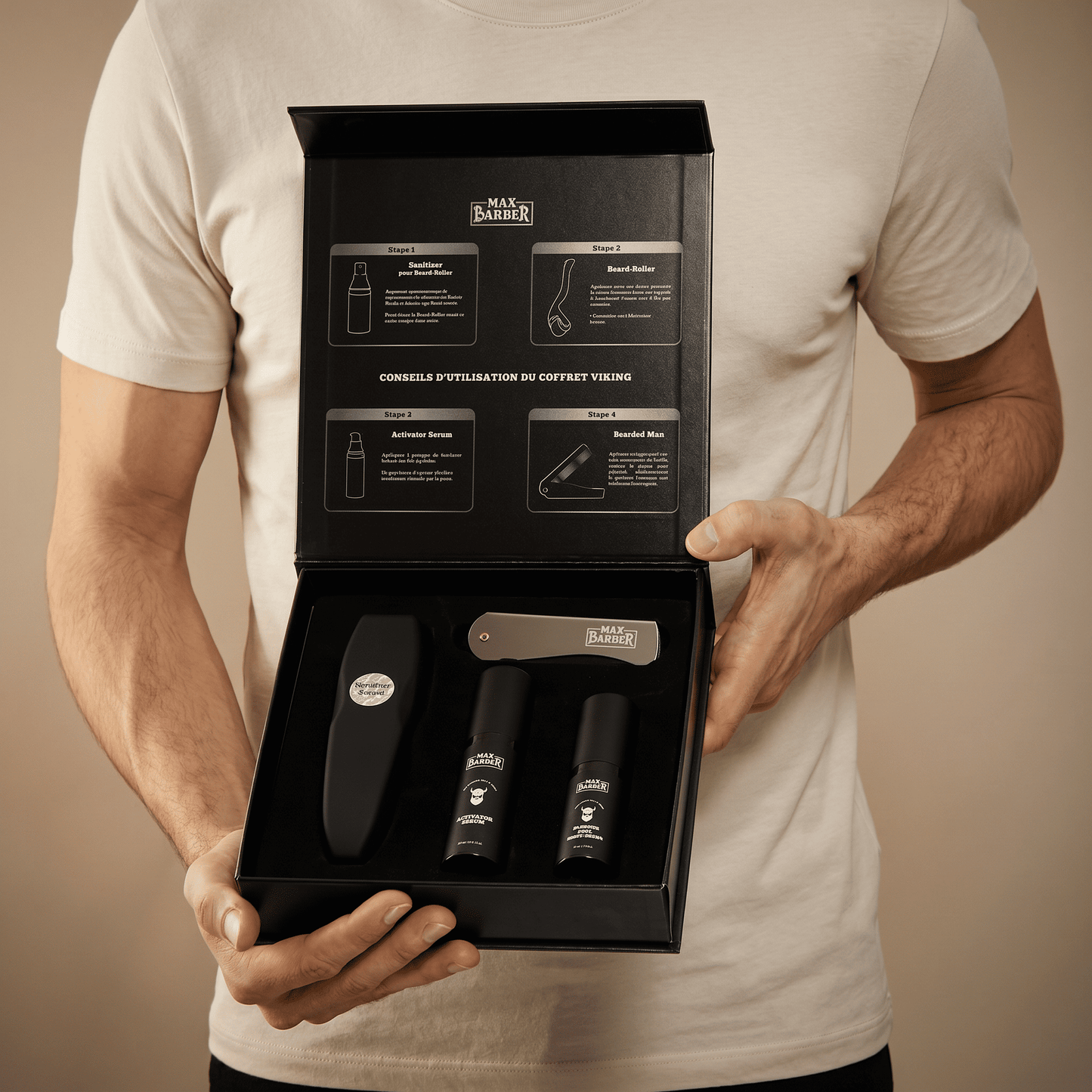 Coffret Viking | Kit Professionnel Pousse Barbe