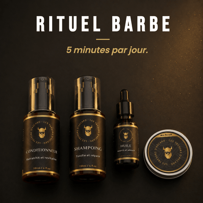 Coffret Soin Barbe Homme Complet 4-en-1 | Les Trésors d'Asgard