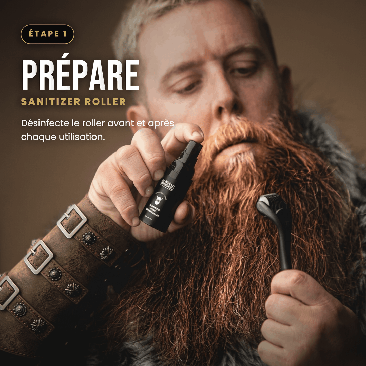Kit Pousse Barbe Complet | Coffret Viking