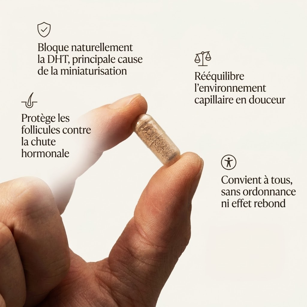 DHT Blocker : Bloqueur de DHT Naturel | Saw Palmetto 320 mg | Max-Barber
