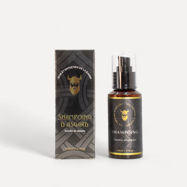 Shampoing Barbe d'Asgard | Nettoyage Doux et Hydratant pour la Barbe