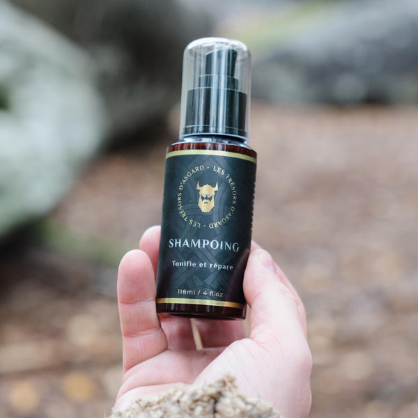 Shampoing d'Asgard — NETTOIE Max Barber, coffret soin barbe homme
